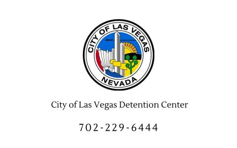 The city of las vegas detention center logo.