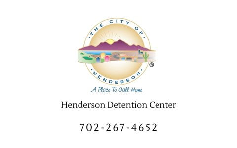 The city of henderson detention center logo.